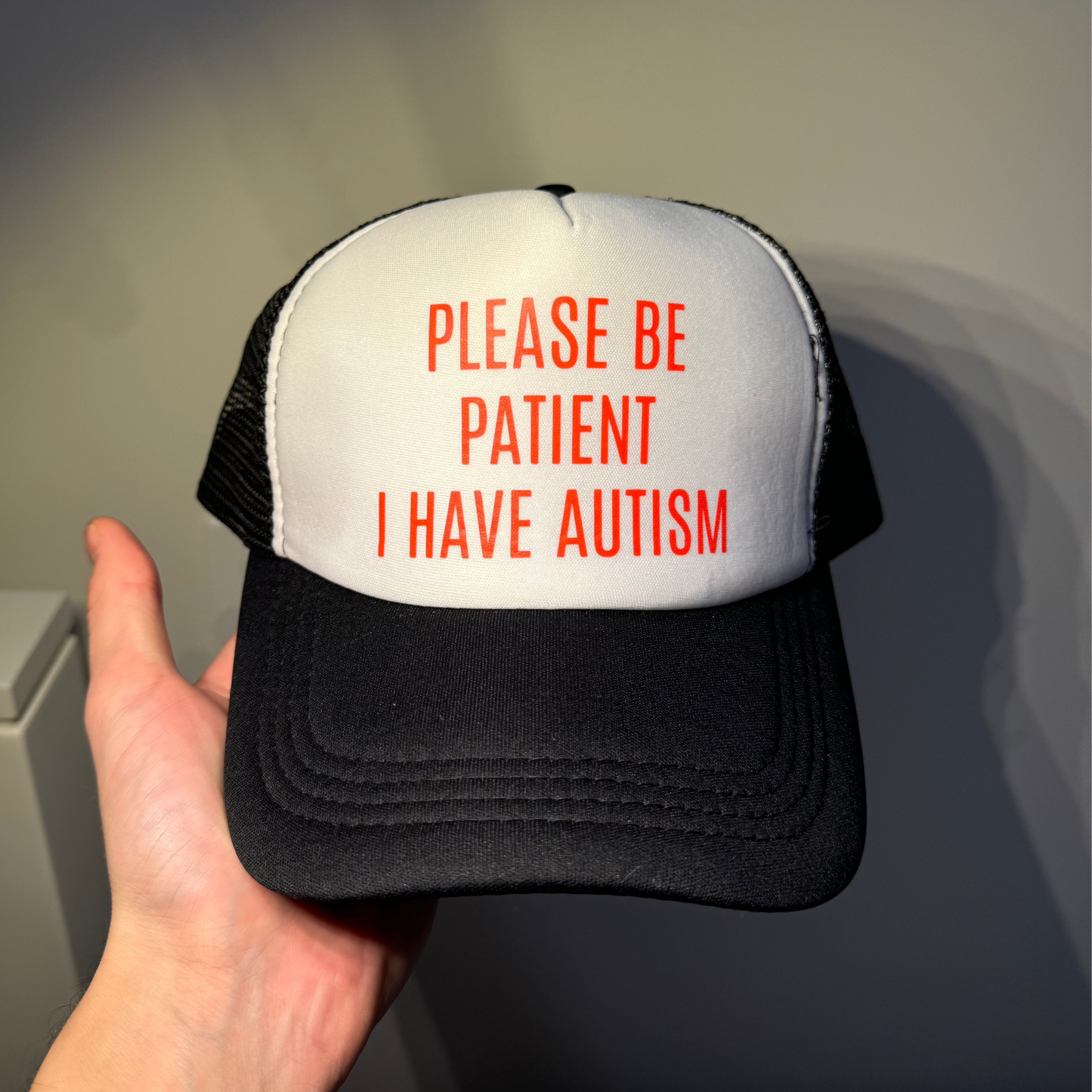 Please Be Patient I Have Autism Hat